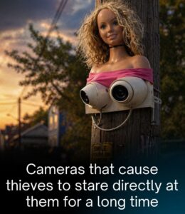barbie on a camera
