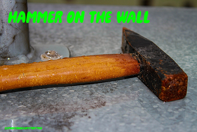 a creepy hammer