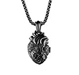 Macabre Heart Necklace